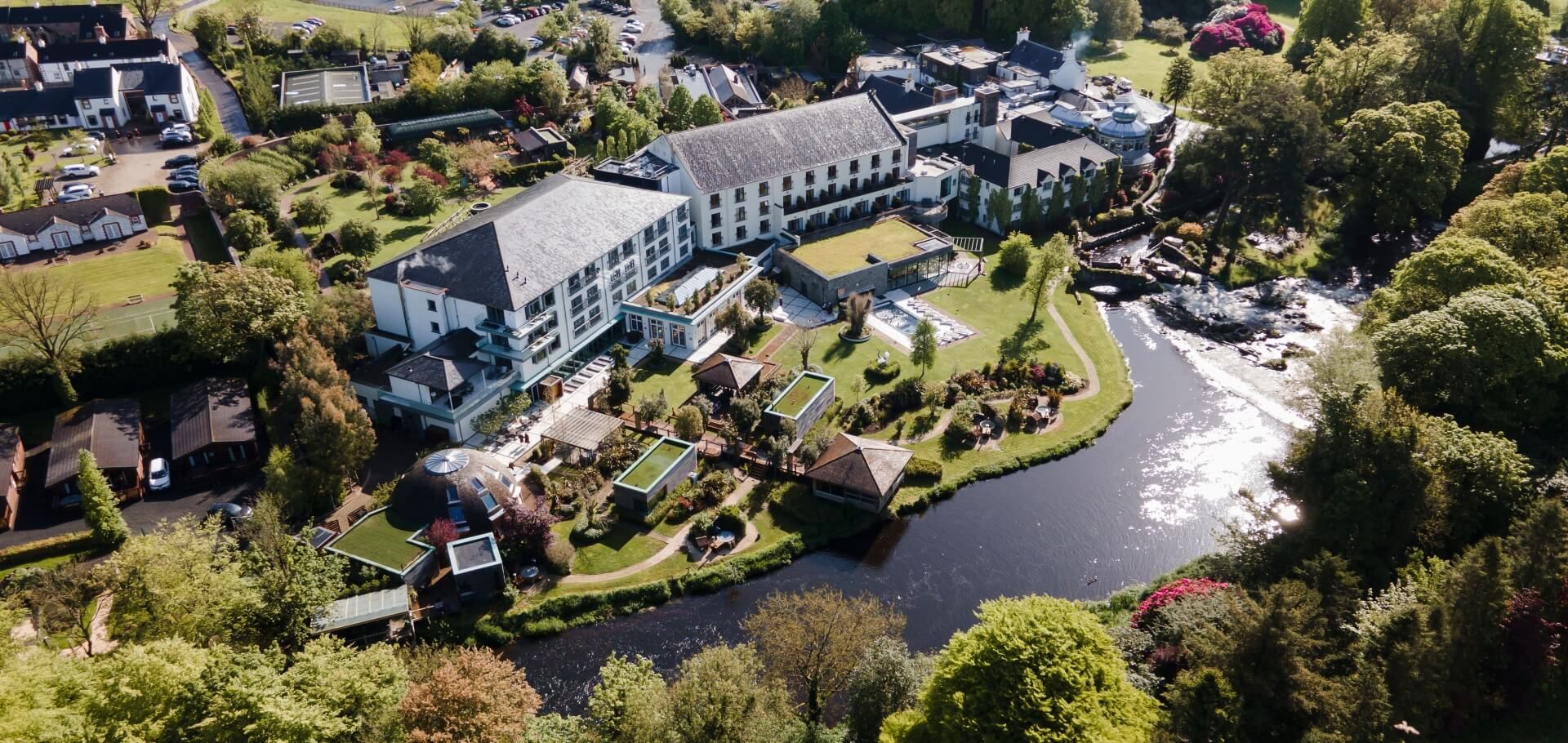Galgorm Resort Drone View (2)