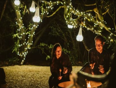 Chandelier Garden | Christmas