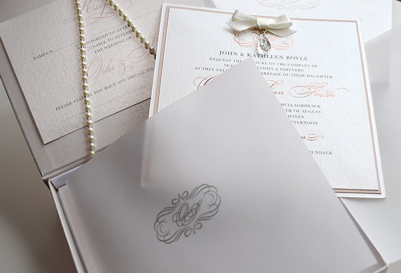 Vellum Wedding Invitations | Galgorm Inspiration