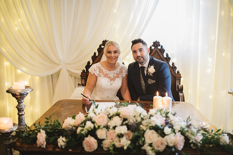 James & Claires Galgorm Resort & Spa Wedding