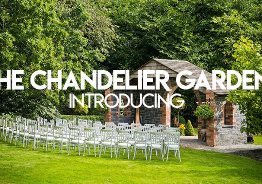 Introducing The Chandelier Garden | Ceremony Space