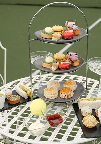 Wimbledon afternoon tea Galgorm