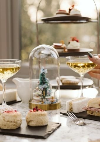 Lunch and afternoon tea image card Galgorm