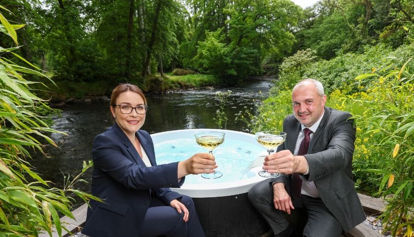 Galgorm press release  forest spa garden Galgorm