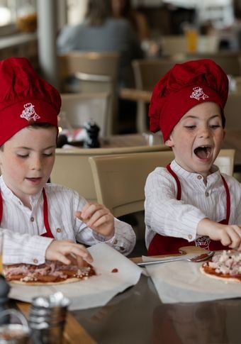 Image card kids menu santa weekends Galgorm