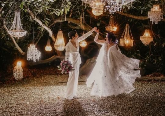 Ali  sarah chandlier Galgorm